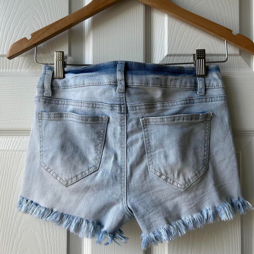 Boom Boom Jeans frayed hem shorts in size 3 - Picture 2 of 8